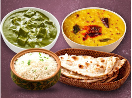 Combo Meal Palak Paneer+ Yellow Dal Tadka